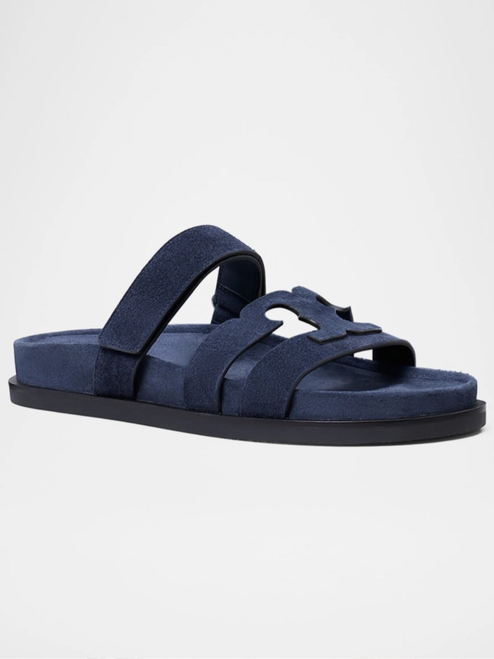 Tory Burch Ines Sport Suede Slides